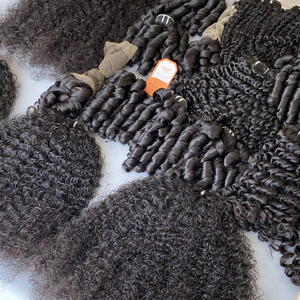 Extensions de cheveux bouclés birmans en gros, 100 % cheveux humains vierges, fournisseur au Vietnam - Product Image 4