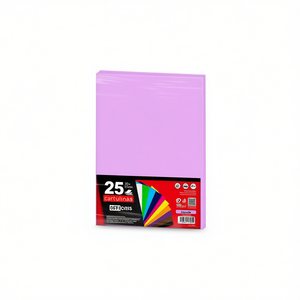 Papier cartonné violet lavande pour travaux manuels - Product Image 2