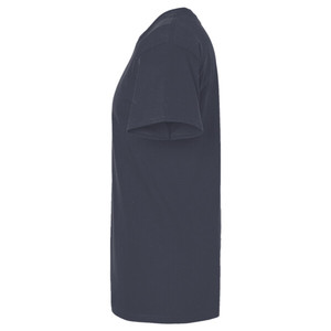 T-shirt en coton 100% de haute qualité, col rond, couleur marine chiné, best-seller, tricoté, pour homme, coupe ample, personnalisable - Product Image 1