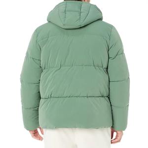 Nouvelle arrivée, veste bomber pour homme de qualité supérieure, taille plus, rembourrée, zippée, en toile, col montant, logo personnalisé sur le devant - Product Image 6