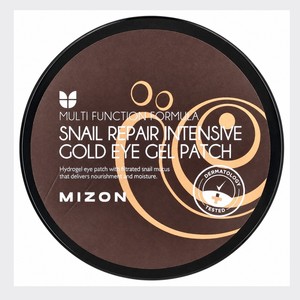 Parches para el contorno de ojos coreanos K-Beauty Mizon Snail Repair Intensive Gold EyegelPatch Hecho en Corea cuidado de la piel - Product Image 2
