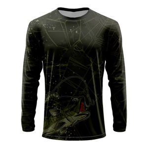 Camisetas de Pesca de Manga Larga para Hombre, con Logotipo Personalizado, Secado Rápido, Protección UV UPF 50, Transpirables, Sublimadas, de Alto Rendimiento - Product Image 5