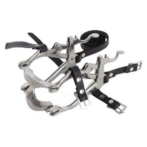 Espéculo bucal equino para caballos, herramienta de flotación dental, seguro y fiable para operaciones veterinarias, correas de cuero ajustables - Product Image 6