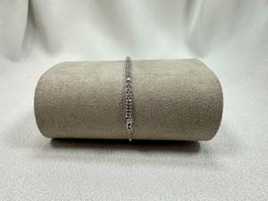 Bracelet tennis en or blanc avec diamants ronds cultivés en laboratoire - Product Image 5