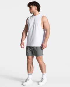 Shorts d'entraînement personnalisés coupe classique, longueur 5 pouces, matière à séchage rapide, taille ajustable, poches zippées et à glissière pour le fitness en extérieur - Product Image 5