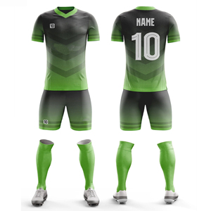 Uniforme de Fútbol de Última Moda al por Mayor, Conjunto de Uniforme de Fútbol para Adultos, Conjuntos Deportivos Transpirables Ligeros de Alta Calidad - Product Image 4