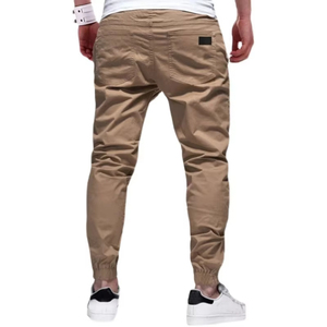 กางเกงคาร์โก้ผ้าแคนวาสเอวยางยืดคุณภาพสูงสำหรับผู้ชายจาก Jimieson Apparel - ทนทาน ผลิตจากโพลีเอสเตอร์ 100% ดีไซน์ทันสมัย เหมาะสำหรับใส่ลำลอง เดินป่า และปีนเขา - Product Image 5