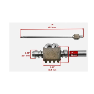 Zango para Eje de Dirección 67211-41120 Compatible con Sistema de Dirección Manual de Tractor, Repuesto de Alta Resistencia - Product Image 6