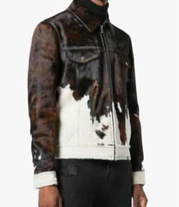 Men's PU Leather Jacket Stand Front Windproof Anti-Bacterial Breathable Eco-Friendly <b>Winter</b> <b>Coat</b> Premium Outerwear OEM ODM - Product Image 1