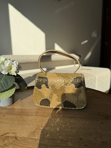 Nayara Designer Embroidery Bag Elegant Handcrafted Embellished <b>Handbag</b> for Women Wedding Party Festive Occasion Wear - Product Image 2