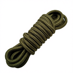 Lacets ronds antidérapants en polyester de 4 mm pour baskets, escalade, alpinisme, randonnée - Product Image 3