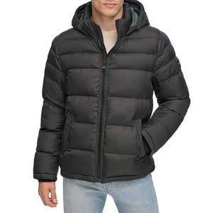 Chaqueta de Invierno Casual para Hombre, Estilo Urbano, Personalizada OEM, con Capucha y Cuello Alto, Material de Lona, Diseñador y Fabricante - Product Image 1