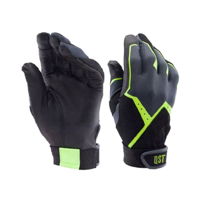 Custom Logo Design Heavy Duty Batting Gloves Lightweight Baseball Batting Gloves <b>Hook</b> & Loop Closure Professional Softball Glove - Product Image 4