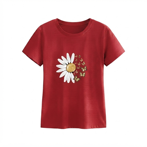 T-shirts pour femmes surdimensionnés très demandés, t-shirts personnalisés à la mode, t-shirts de créateurs originaux pas chers pour femmes - Product Image 1