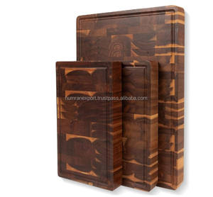 Bandeja de Madera Natural Blanca (17x12 12x10 12x7 Pulgadas) - Duradera y Ecológica para Uso en Restaurantes - Product Image 1