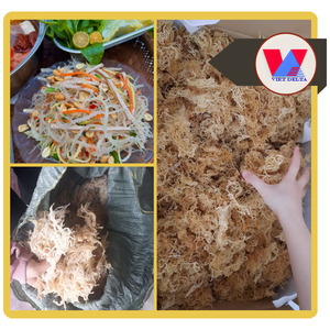 BEST SELLER Golden Yellow Sun Dried Spineless Sea Moss Cottonii Seaweed Food Grade Marine Thickener For Soup Salads - Product Image 2