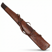 Housses de chasse en cuir de couleur unie, design simple, haute qualité, prix de gros, en vente