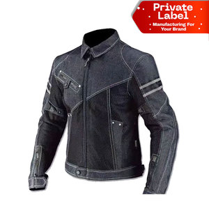 Chaqueta de Cordura Profesional para Motociclistas, Correas de Brazo Ajustables, Traje con Protección CE, Chaqueta de Cordura Textil de Alta Gama, Protección Contra Impactos - Product Image 1