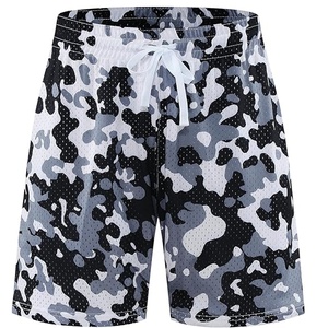 Double <b>Layer</b> Mesh Shorts High Quality Breathable Quick Drying Men Women Custom Sublimation Gym Basketball Mesh Shorts - Product Image 3