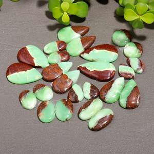 Piedra de Crisoprasa Pulida de 15-25 mm, Calcedonia Verde, Hermosas Piedras Preciosas Naturales de Súper Calidad para Decoración del Hogar y Joyería - Product Image 3