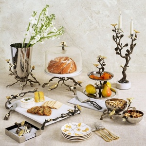 Vase de luxe indien en métal Saleem International 2026, vase ginkgo artisanal, vase ginkgo de qualité supérieure - Product Image 3