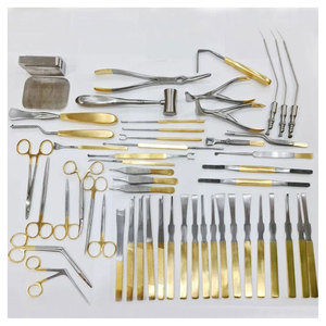 Juego de Instrumentos Quirúrgicos para Rinoplastia, 82 Piezas, Kit Profesional de Cirugía Plástica Nasal, Acero Inoxidable, Titanio, Manual, ENT MOL - Product Image 5