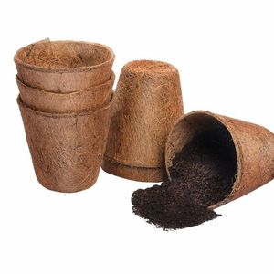 Pots à plantes en fibre de coco en gros du Vietnam – Pots à fleurs écologiques et biodégradables de qualité supérieure pour jardins intérieurs et extérieurs - Product Image 4