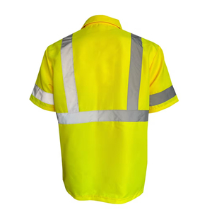 Outdoor Use <b>Shirts</b> for Men Hot Sale 100% Cotton Welder Workwear Long Sleeve Reflective Safety Clothing for <b>Welding</b> Men's <b>Shirts</b> - Product Image 2