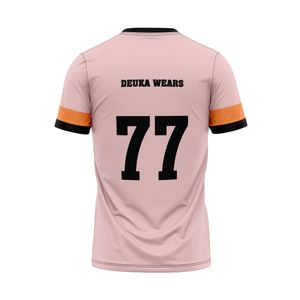 Custom Team Logo Oversized Lacrosse Shooting Shirt 100%Polyester Fiber Loose Fit Quick Dry Streetwear Warm Up <b>Top</b> Wholesale OEM - Product Image 2