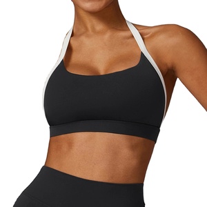 Sujetador deportivo Reversible con relleno extraíble para mujer, sujetadores de realce transpirables sin costuras para correr, gimnasio, estilo Simple - Product Image 6