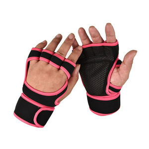 Guantes Deportivos de Medio Dedo, Impermeables, Antideslizantes, Unisex, para Gimnasio, Levantamiento de Pesas, Entrenamiento con Mancuernas, Protección de Palmas - Product Image 2