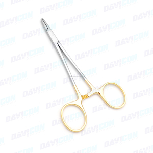 Porte-aiguille Derf TC en acier inoxydable, instrument chirurgical orthopédique manuel - Product Image 2