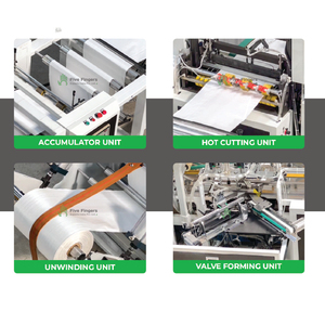 Système de production entièrement automatique de sacs à valve en PP tissé - Product Image 6