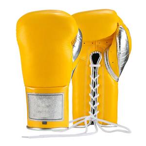 Guantes de Boxeo con Cordones, Diseño Personalizado para Kick Boxing y Muay Thai, Guantes de Entrenamiento Profesional con Logotipo - Product Image 4