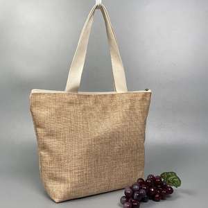 Bolso de Mano de Yute Ecológico Premium para Mujer, Bolso de Diseño Hecho a Mano - Product Image 4