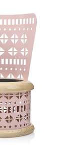 Quemador de Incienso de Metal y Madera, Porta Incienso Árabe Oud, Quemador Decorativo de Fragancias para el Hogar, Decoración para Ramadán, Exportación - Product Image 4