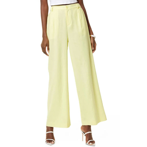 2026 Women's Pants <b>Trousers</b> Casual Custom logo Cotton Boyfriend Denim Wide Leg Pants Jeans for Ladies Pants Women Wholesale - Product Image 2