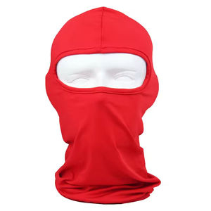 Masque de ski intégral unisexe 100% acrylique rose, cagoule, cache-cou UPF 50, masque de pêche, masque ninja, cache-cou sportif personnalisé - Product Image 2
