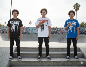 Camisetas para hombre de moda urbana con corte y costura, logo serigrafiado, bajo MOQ, hombros caídos, estilo cropped y boxy, las más demandadas por los clientes. - Product Image 3