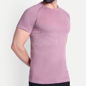 Camiseta Deportiva de Primera Calidad con Logotipo Frontal, Transpirable, Sin Costuras, para Hombre, Corte Holgado, Ropa Deportiva Ecológica - Product Image 5