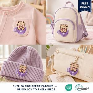 Patch brodé pingouin mignon thermocollant pour casquettes de baseball, chapeaux, sacs à dos, vestes, DIY, mode hiver, vente en gros - Product Image 2