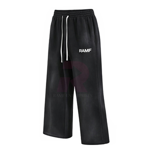 New Style <b>Winter</b> Baggy Straight Leg Unisex <b>Overalls</b> Polyester/Cotton Jogger Custom Logo for Women - Product Image 2