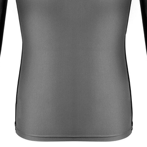Camiseta de compresión para adultos, uso en exteriores, gimnasio, ejercicio, ropa deportiva lisa teñida, ropa de fitness para hombre, rash guards en venta, absorción de humedad - Product Image 5