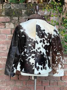 <b>Men's</b> Genuine <b>Leather</b> <b>Jacket</b> Cowhide Pattern Turn-down Collar Zipper Closure Breathable Eco-Friendly Windproof Casual Winter - Product Image 5