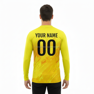 Camiseta de Manga Larga Lisa de Algodón 100% Personalizada de Moda Primavera para Hombre de Alta Calidad - Product Image 4