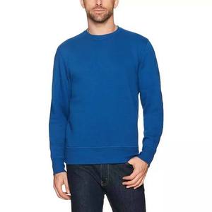 เสื้อสเวตเชิ้ตแขนยาวคอกลมสีน้ำเงินรอยัลสำหรับผู้ชาย ผ้าฟลีซ  รับทำโลโก้ตามสั่ง  OEM ODM ขายส่งเสื้อผ้า - Product Image 1