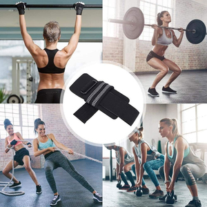 Sangles de levage robustes pour le fitness, sangles de soutien des poignets pour exercices de gym, fourniture OEM - Product Image 6
