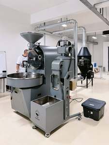 เครื่องคั่วกาแฟไฟฟ้า SUNROASTER ขนาด 15 กก. แบบดรัม ได้รับการรับรองมาตรฐาน ISO 9001 พร้อมบริการติดตั้งออนไลน์และสนับสนุนด้านเทคนิค กำลังไฟ 2.7 กิโลวัตต์ - Product Image 3