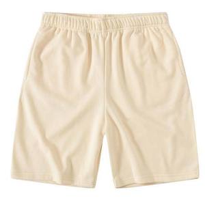 Pantalones Cortos Casuales para Hombre, 100% Algodón, 220g, Cintura Media, Teñido Liso, Bordado Personalizado, Elásticos, Transpirables, de Secado Rápido, Personalizables - Product Image 5