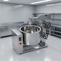 Chaudière à vapeur rotative à induction Amicook 380V/440V, modèle pour cuisinière à gaz, cuisson précise et motorisée, pour pâtes et cuisson saine